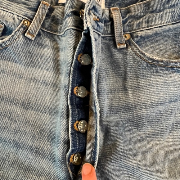 REVOLVE EB Denim Jeans Women Size 29 Made In USA 100% Cotton - Picture 5 of 16